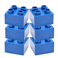 Image showing colorful building block