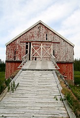 Image showing Old draughty barn