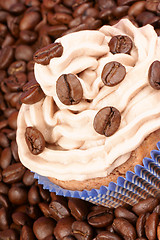 Image showing Coffee cupcake