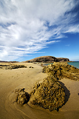 Image showing and summer in lanzarote spain