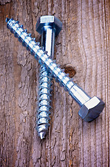 Image showing Steel Bolts