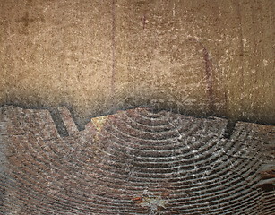 Image showing distressed wooden textured background