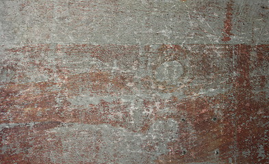 Image showing damaged grungy wood plank