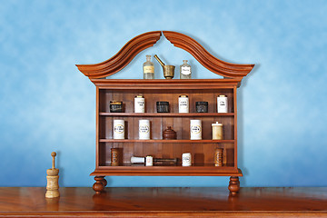 Image showing Old pharmacy 