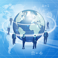 Image showing Global Business Concept