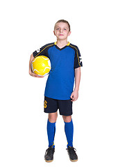 Image showing Young footballer.