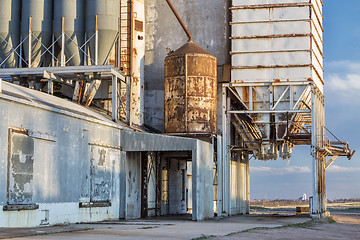 Image showing old grain elevator 