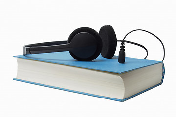 Image showing Audiobook and Headphones