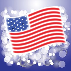 Image showing American flag