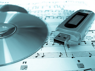 Image showing CD DVD MP3 player