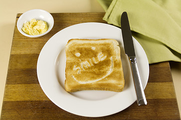 Image showing Smile Toast