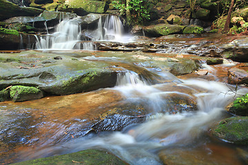 Image showing Waterfalls and little stream Australia