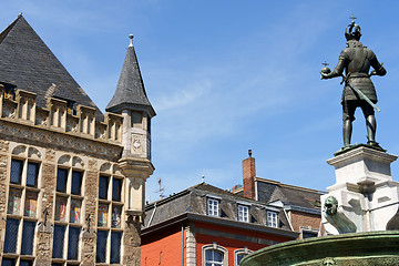 Image showing Aachen market square in germany