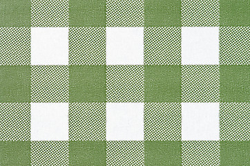 Image showing Green Checkered Background