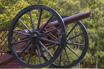 Image showing civil war cannon