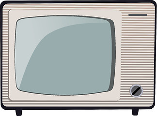 Image showing Old TV