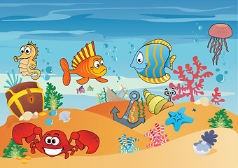 Image showing Sea life