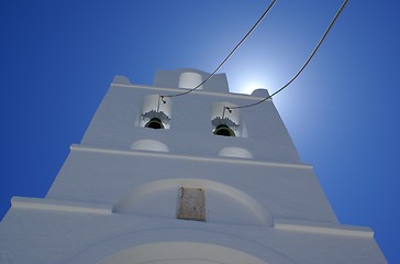 Image showing Bright light tower