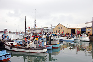 Image showing Danish harbor
