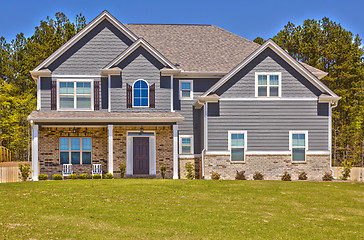 Image showing Beautiful Newly Constructed Modern Home