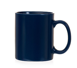 Image showing Blue cup