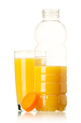 Image showing Bottle of juice