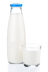 Image showing Bottle of milk