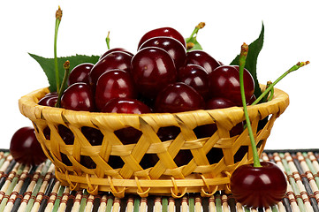 Image showing Sweet cherries