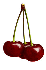 Image showing Sweet cherries