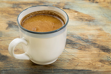 Image showing fresh fatty coffee