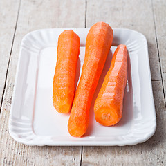 Image showing fresh carrots