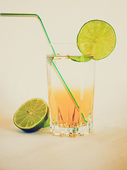 Image showing Retro look Cocktail picture