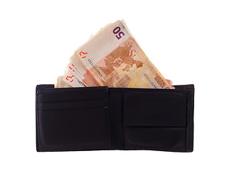 Image showing Money in wallet