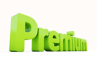 Image showing 3d word premium