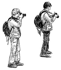 Image showing photographers at work