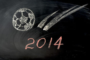Image showing Football Year of 2014