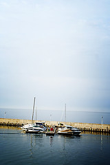 Image showing Sailing boats