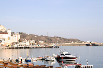 Image showing Sailing boats