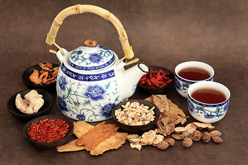 Image showing Herb Tea Selection 