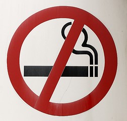 Image showing No Smoking