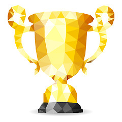 Image showing Gold Trophy