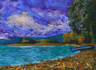 Image showing pastel landscape