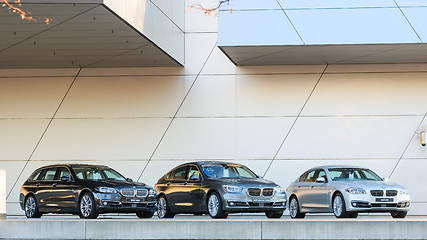 Image showing New entire model line of powerful BMW 535 family and business cl