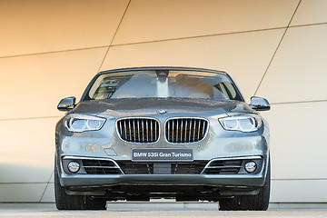 Image showing New modern model of BMW 535i Gran Turismo family class liftback