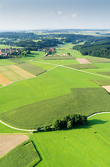 Image showing flight over Bavaria