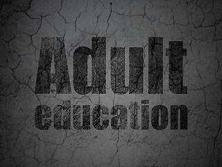 Image showing Education concept: Adult Education on grunge wall background