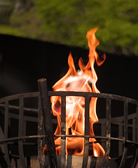 Image showing Burning torch