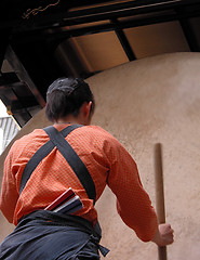 Image showing Japanese woman drummer