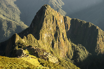Image showing Macchu Picchu Montana overview