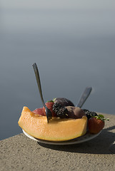 Image showing fruit plate